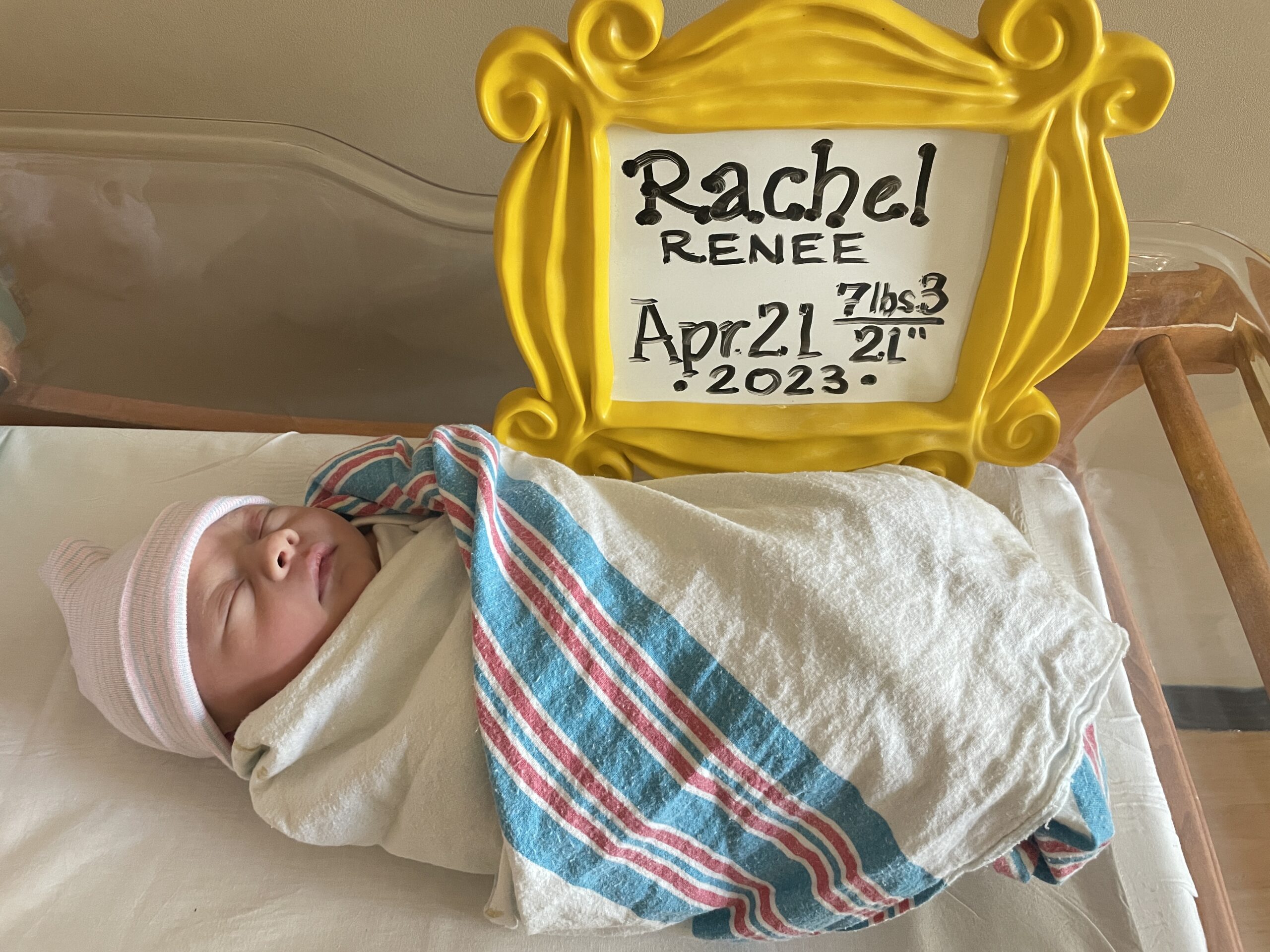 She’s here!